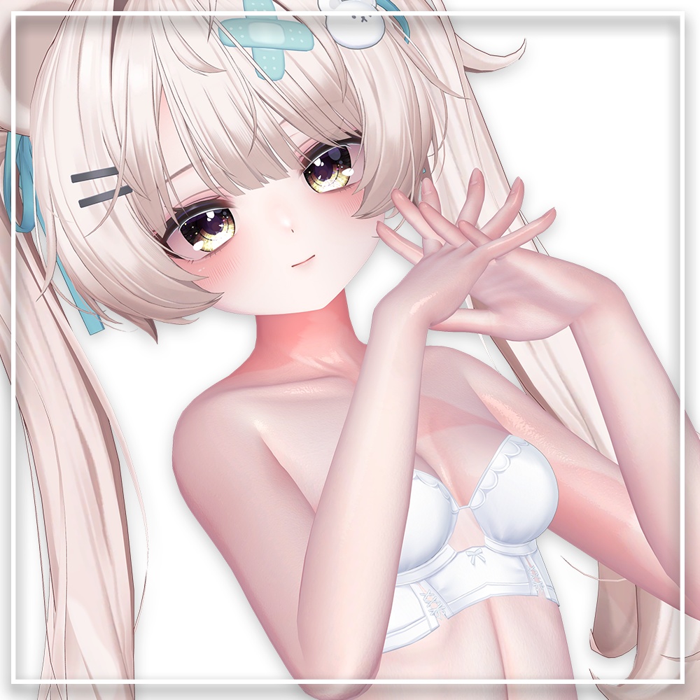 【ミルフィ&エク】肌・眼テクスチャ素材/ Milfy&Eku Skin/Eye texture #例のテクスチャ