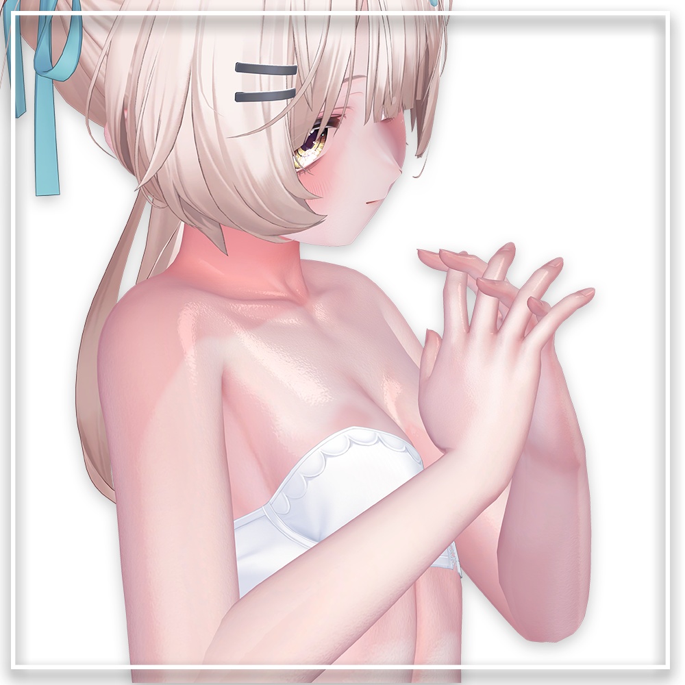 【ミルフィ&エク】肌・眼テクスチャ素材/ Milfy&Eku Skin/Eye texture #例のテクスチャ