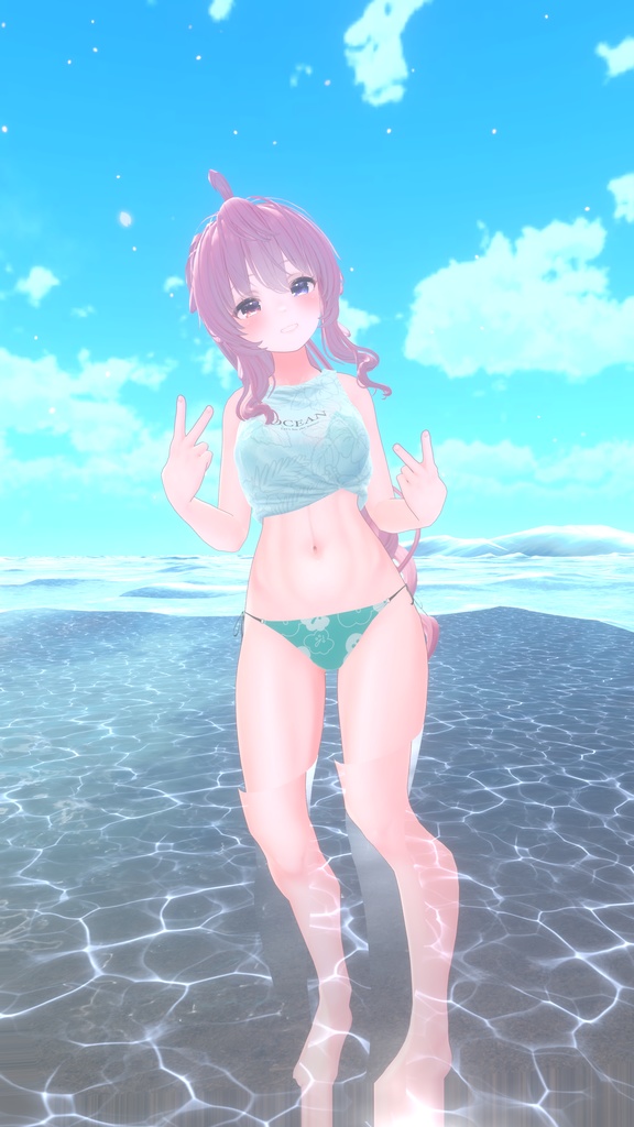 【ゆうぎり】肌・眼テクスチャ素材/ Yugiri Skin/Eye texture #例のテクスチャ