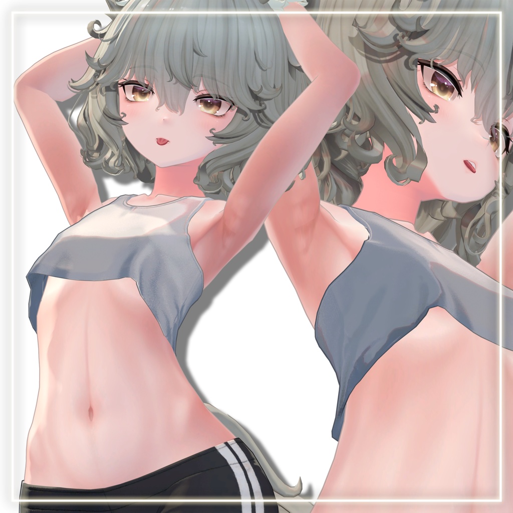 【ネモ】肌・眼テクスチャ素材/ Nemo Skin/Eye texture #例のテクスチャ