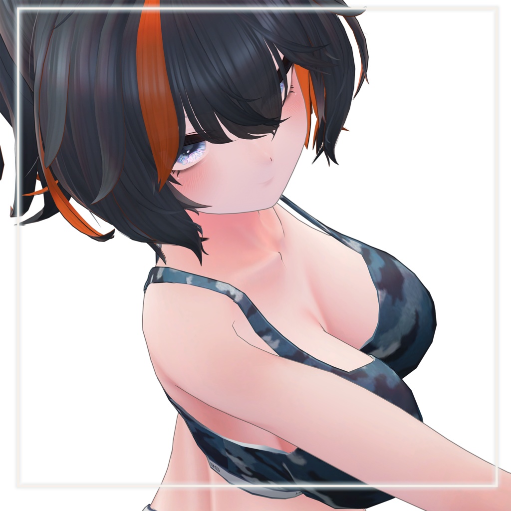 【ウォルフラム】肌・眼テクスチャ素材/ Wolfram Skin/Eye texture #例のテクスチャ