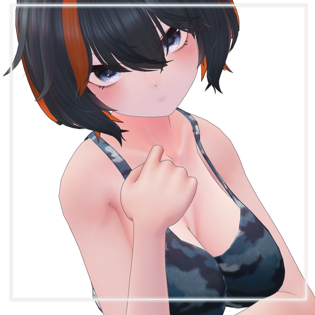 【ウォルフラム】肌・眼テクスチャ素材/ Wolfram Skin/Eye texture #例のテクスチャ