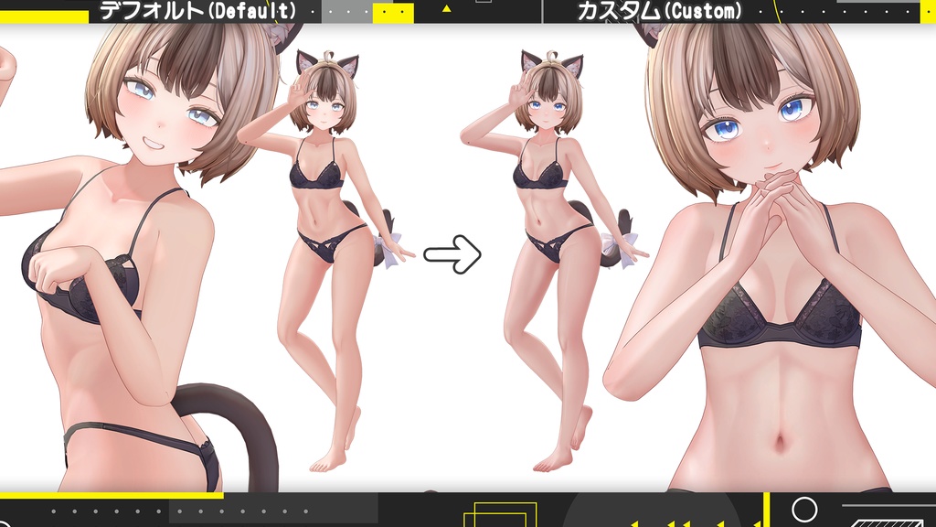 【マドレーヌ】肌・眼テクスチャ素材/ Madeleine Skin/Eye texture #例のテクスチャ
