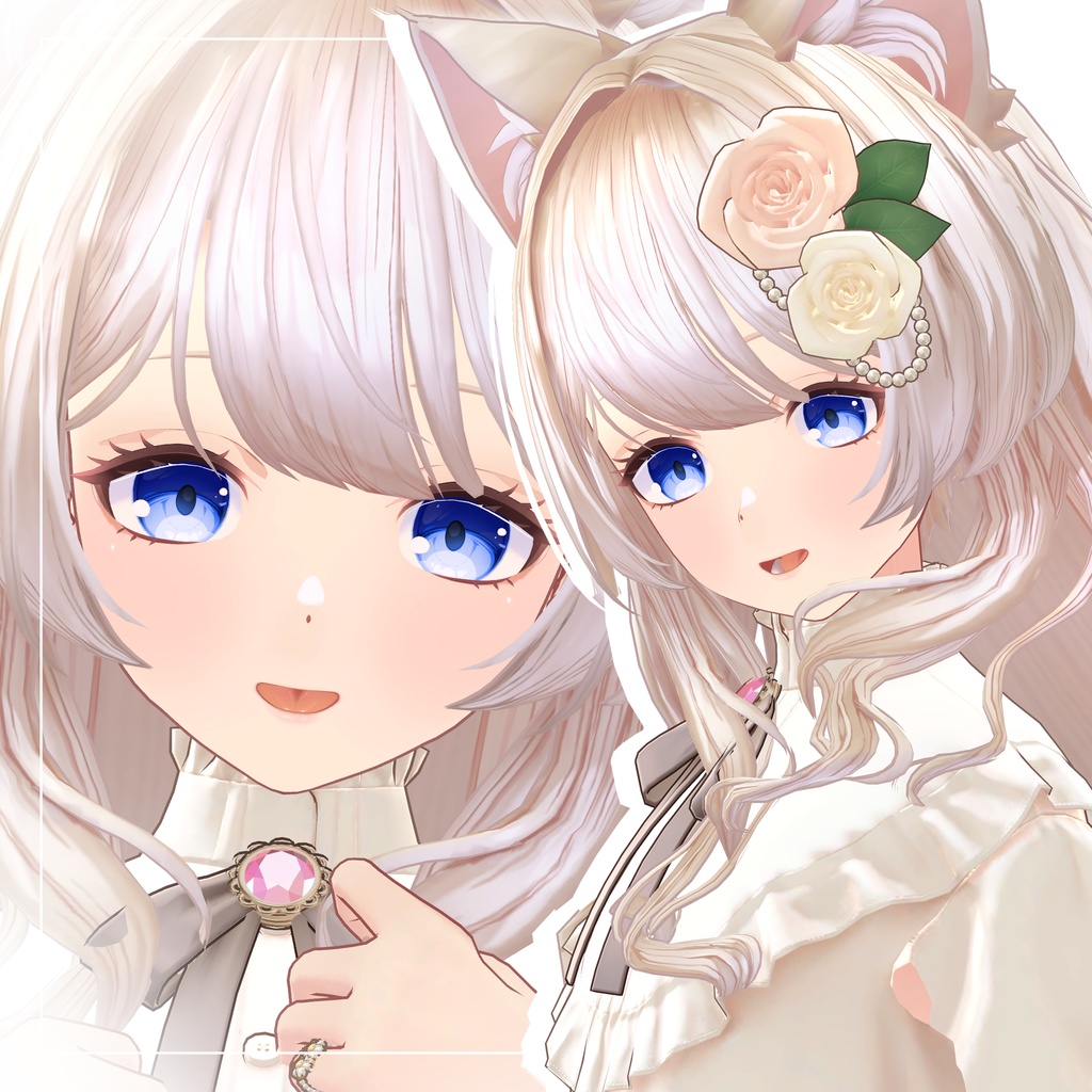 リリース記念セール🌻3/31まで🌻【ヒナミ・ルシル】ギャルゲ風♥テクスチャ/Hinami_Lucile GalgeStyle texture #ギャルゲ風肌テクスチャ