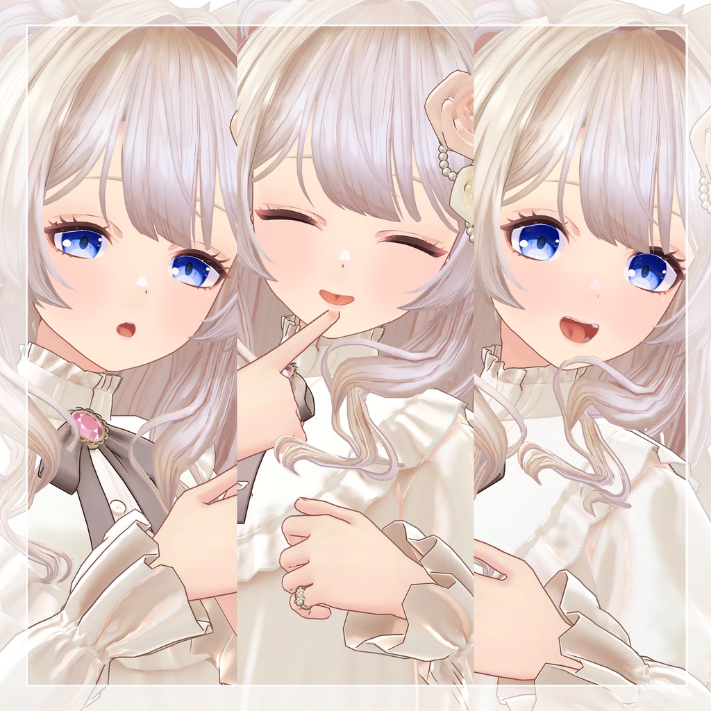 リリース記念セール🌻3/31まで🌻【ヒナミ・ルシル】ギャルゲ風♥テクスチャ/Hinami_Lucile GalgeStyle texture #ギャルゲ風肌テクスチャ