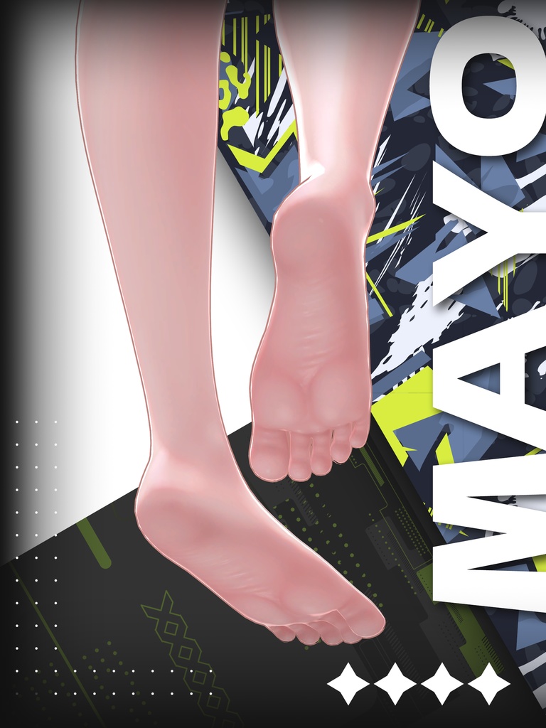 4/19までリリース記念セール中🔥【まよ】肌・眼テクスチャ素材/Mayo Skin/Eye texture #例のテクスチャ