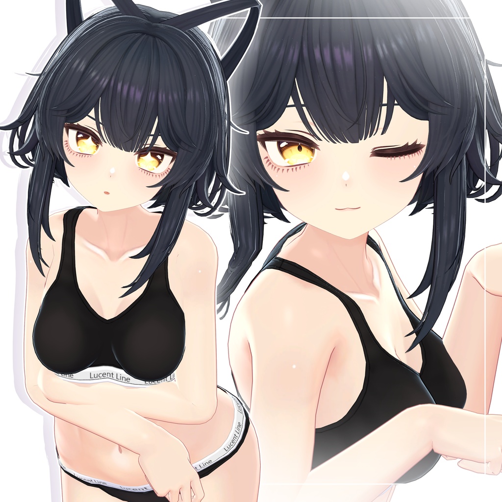 リリース記念セール4/26まで💎【ルチカ】ギャルゲ風♥テクスチャ/Luchika GalgeStyle texture #ギャルゲ風肌テクスチャ