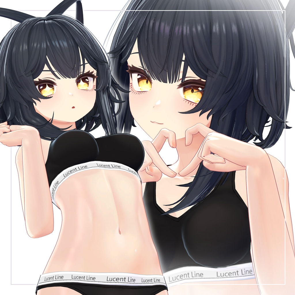 リリース記念セール4/26まで💎【ルチカ】ギャルゲ風♥テクスチャ/Luchika GalgeStyle texture #ギャルゲ風肌テクスチャ