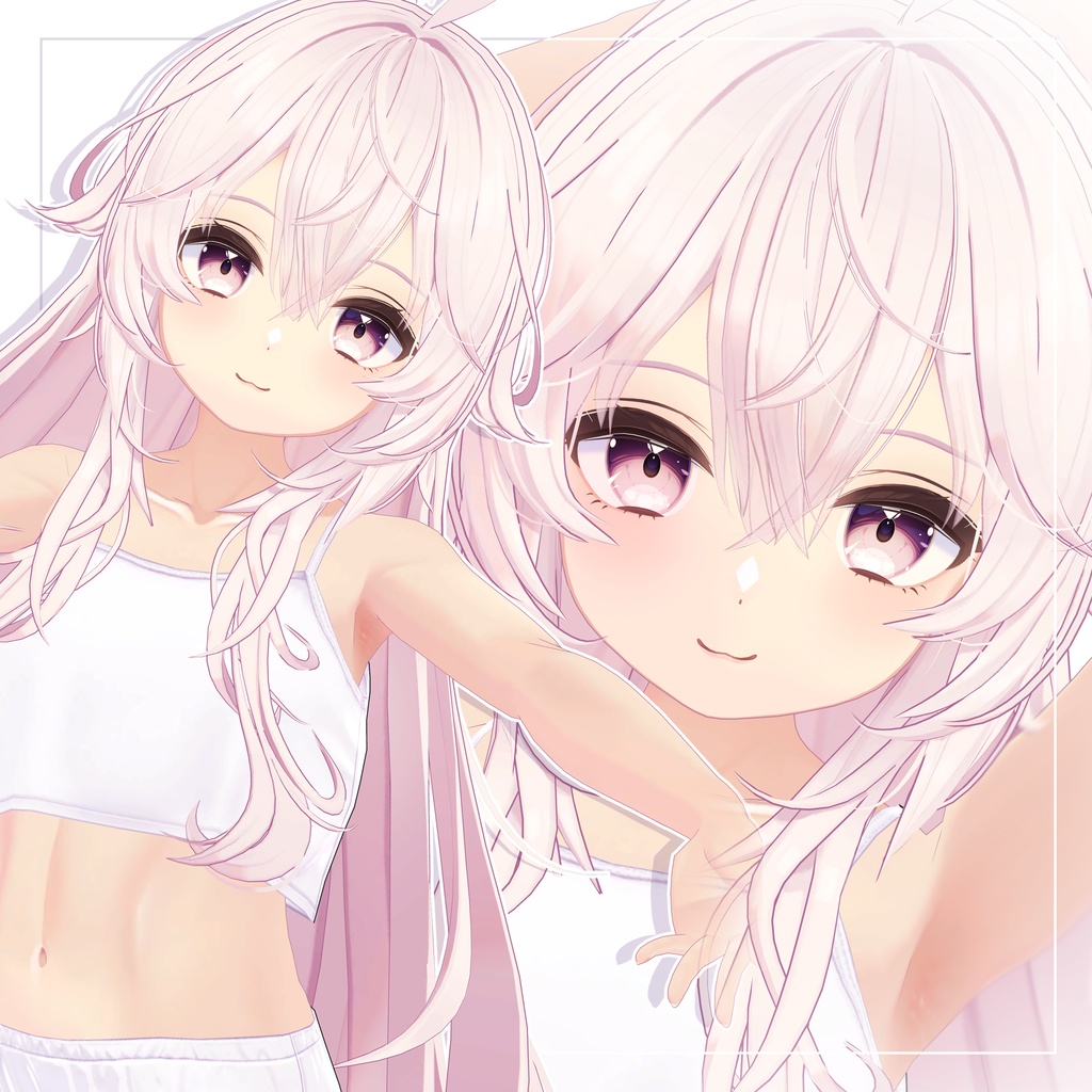 リリース記念セール5/17まで💎【ソラハ】ギャルゲ風♥テクスチャ/Soraha GalgeStyle texture #ギャルゲ風肌テクスチャ