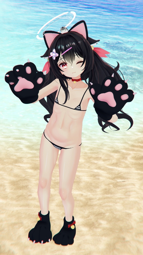 リリース記念セール5/17まで💎【ソラハ】ギャルゲ風♥テクスチャ/Soraha GalgeStyle texture #ギャルゲ風肌テクスチャ