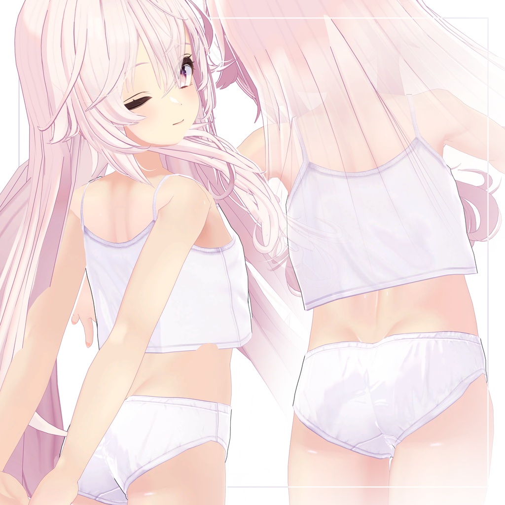リリース記念セール5/17まで💎【ソラハ】ギャルゲ風♥テクスチャ/Soraha GalgeStyle texture #ギャルゲ風肌テクスチャ