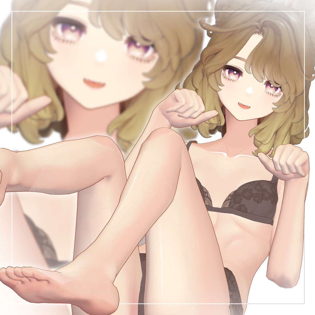 リリース記念6/7までセール中🐈✨【マリシア】ギャルゲ風♥テクスチャ/Marycia GalgeStyle texture #ギャルゲ風肌テクスチャ
