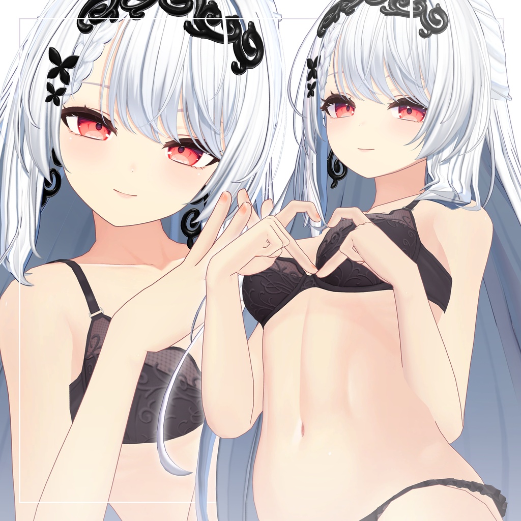 リリース記念セール6/21まで🦋【カザリス】ギャルゲ風♥テクスチャ/Cazalis GalgeStyle texture #ギャルゲ風肌テクスチャ