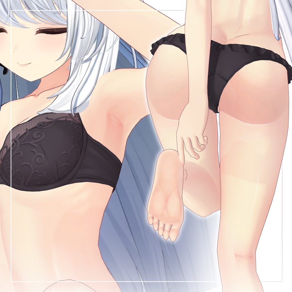 リリース記念セール6/21まで🦋【カザリス】ギャルゲ風♥テクスチャ/Cazalis GalgeStyle texture #ギャルゲ風肌テクスチャ