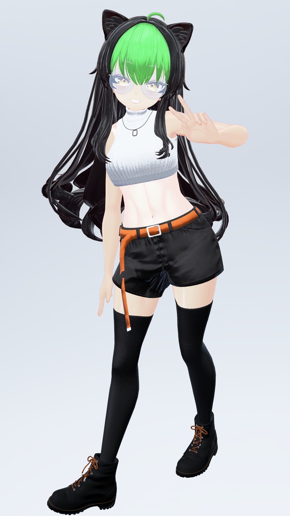 リリース記念セール7/18まで🍦🦈【バニラ・スピルバ】ギャルゲ風♥テクスチャ/Vanilla & Spielber GalgeStyle texture #ギャルゲ風肌テクスチャ