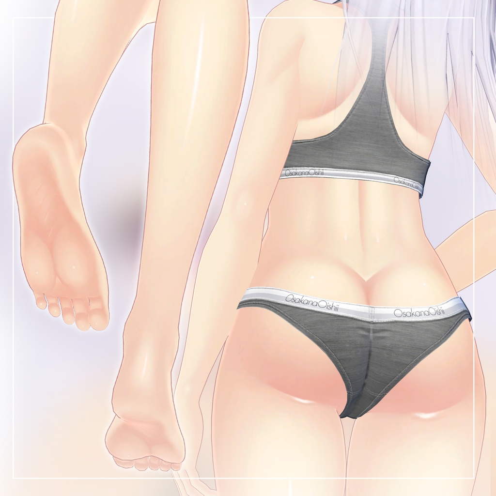 リリース記念セール7/18まで🍦🦈【バニラ・スピルバ】ギャルゲ風♥テクスチャ/Vanilla & Spielber GalgeStyle texture #ギャルゲ風肌テクスチャ