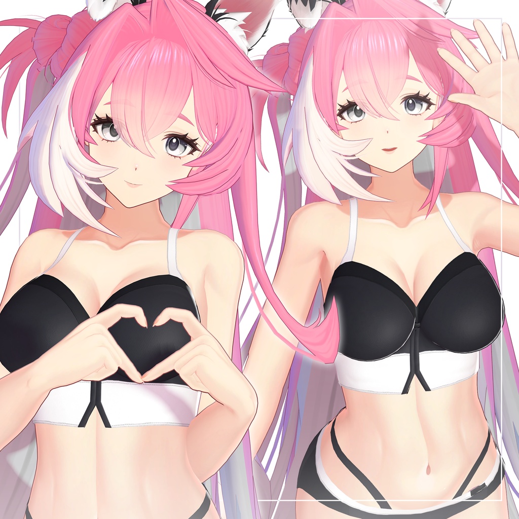リリース記念セール7/31まで🐶【こまね】ギャルゲ風♥テクスチャ/Komane GalgeStyle texture #ギャルゲ風肌テクスチャ