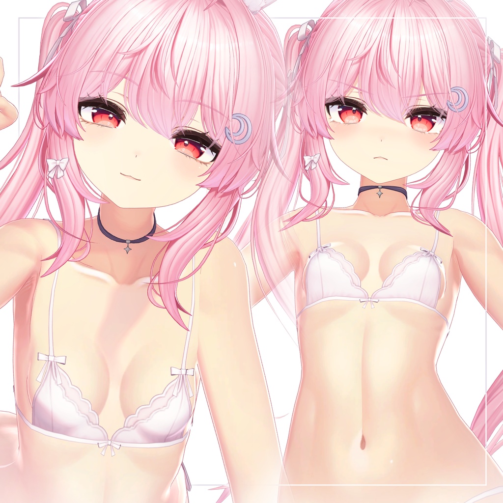 リリース記念セール8/10まで🐇🎀【セレナ -Selena-】ギャルゲ風♥テクスチャ/Selena GalgeStyle texture #ギャルゲ風肌テクスチャ