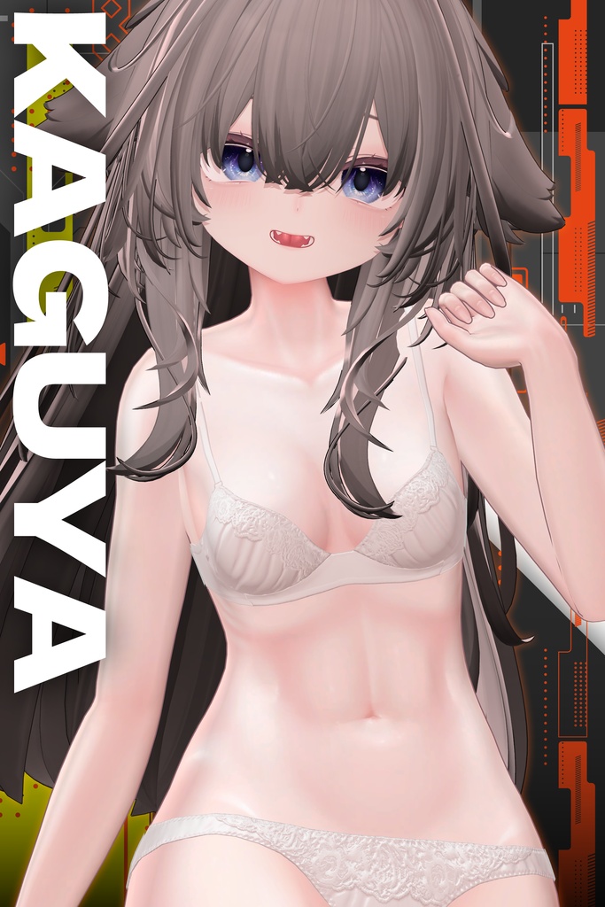 リリース記念セール8/10まで☽【輝夜】肌・眼テクスチャ素材/Kaguya Skin/Eye texture #例のテクスチャ