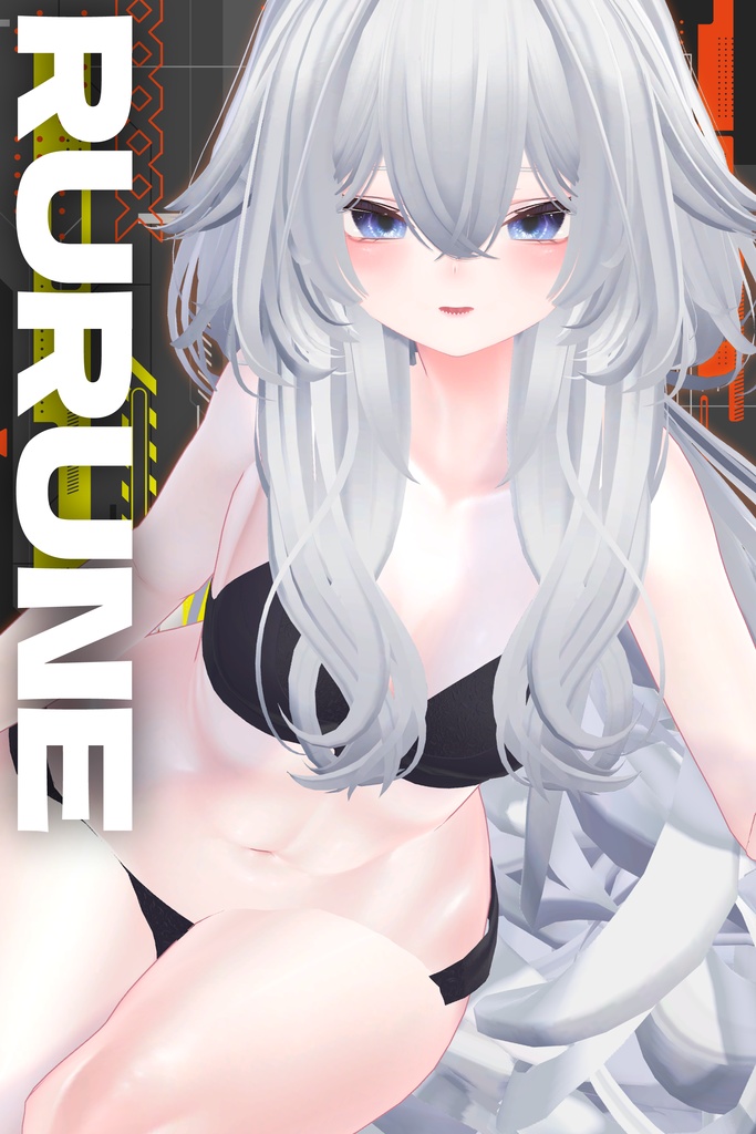 リリース記念セール8/10まで☽【輝夜】肌・眼テクスチャ素材/Kaguya Skin/Eye texture #例のテクスチャ