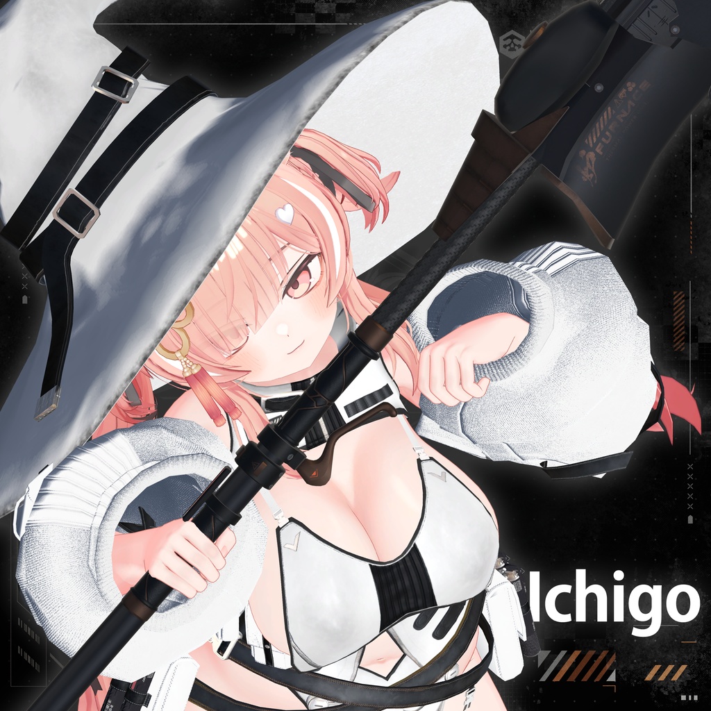 【16アバター対応】TechWear-BlackLily- ブラックリリー #TW_BlackLily