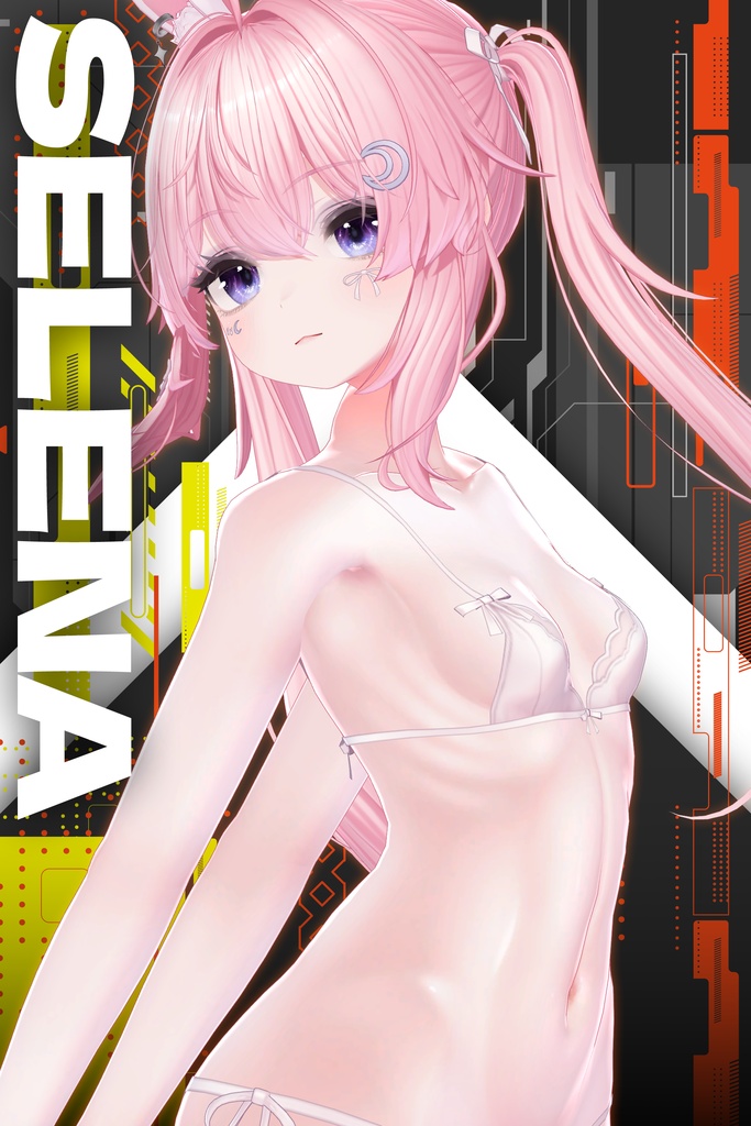 リリース記念セール8/17まで🐰【セレナ】肌・眼テクスチャ素材/Selena Skin/Eye texture #例のテクスチャ