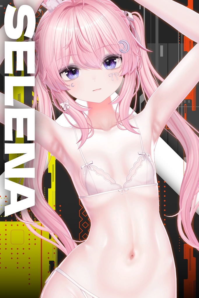 リリース記念セール8/17まで🐰【セレナ】肌・眼テクスチャ素材/Selena Skin/Eye texture #例のテクスチャ