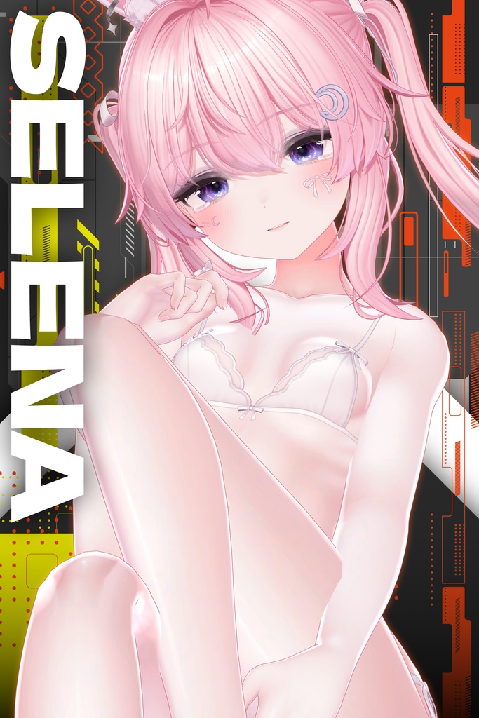 リリース記念セール8/17まで🐰【セレナ】肌・眼テクスチャ素材/Selena Skin/Eye texture #例のテクスチャ