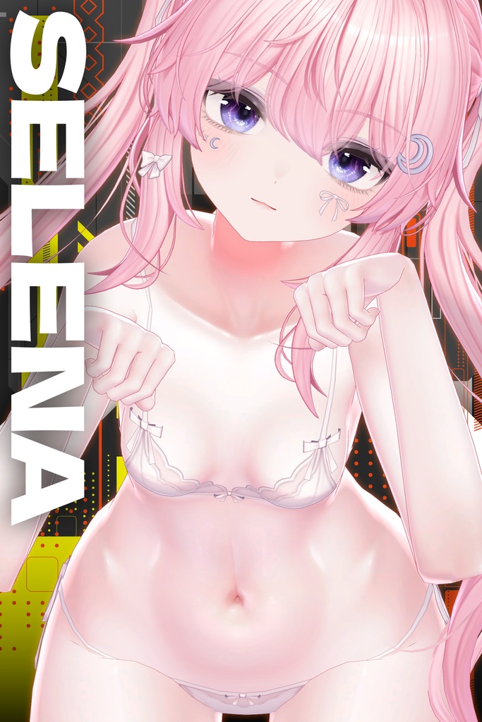 リリース記念セール8/17まで🐰【セレナ】肌・眼テクスチャ素材/Selena Skin/Eye texture #例のテクスチャ