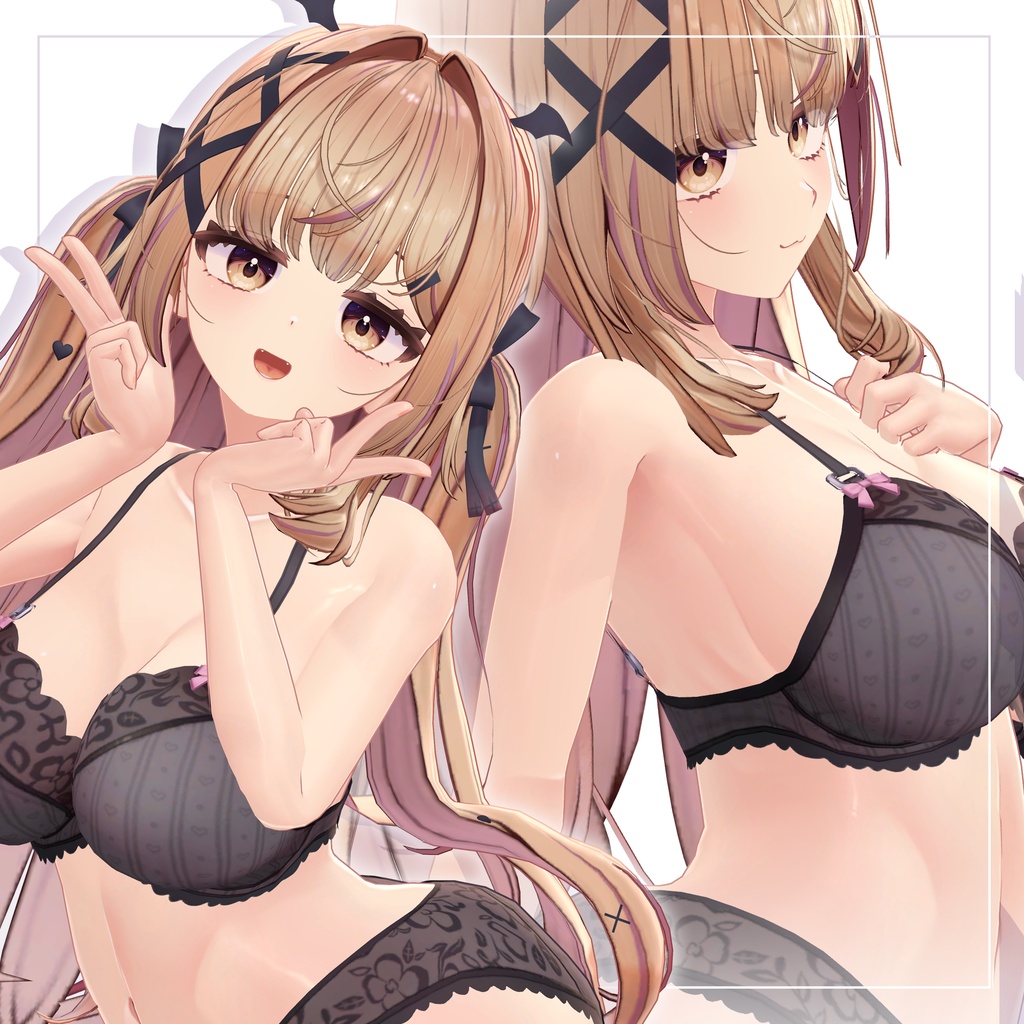 ✨リリース記念セール✨【ゆめか】ギャルゲ風♥テクスチャ/Yumeka GalgeStyle texture #ギャルゲ風肌テクスチャ