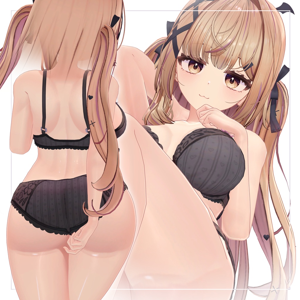 ✨リリース記念セール✨【ゆめか】ギャルゲ風♥テクスチャ/Yumeka GalgeStyle texture #ギャルゲ風肌テクスチャ