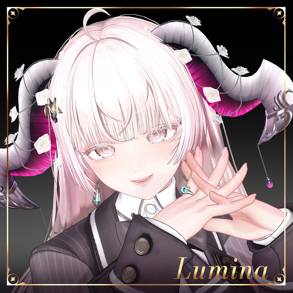 🌹リリース記念セール🌹Regalia Horns -Rosaria- ロザリア