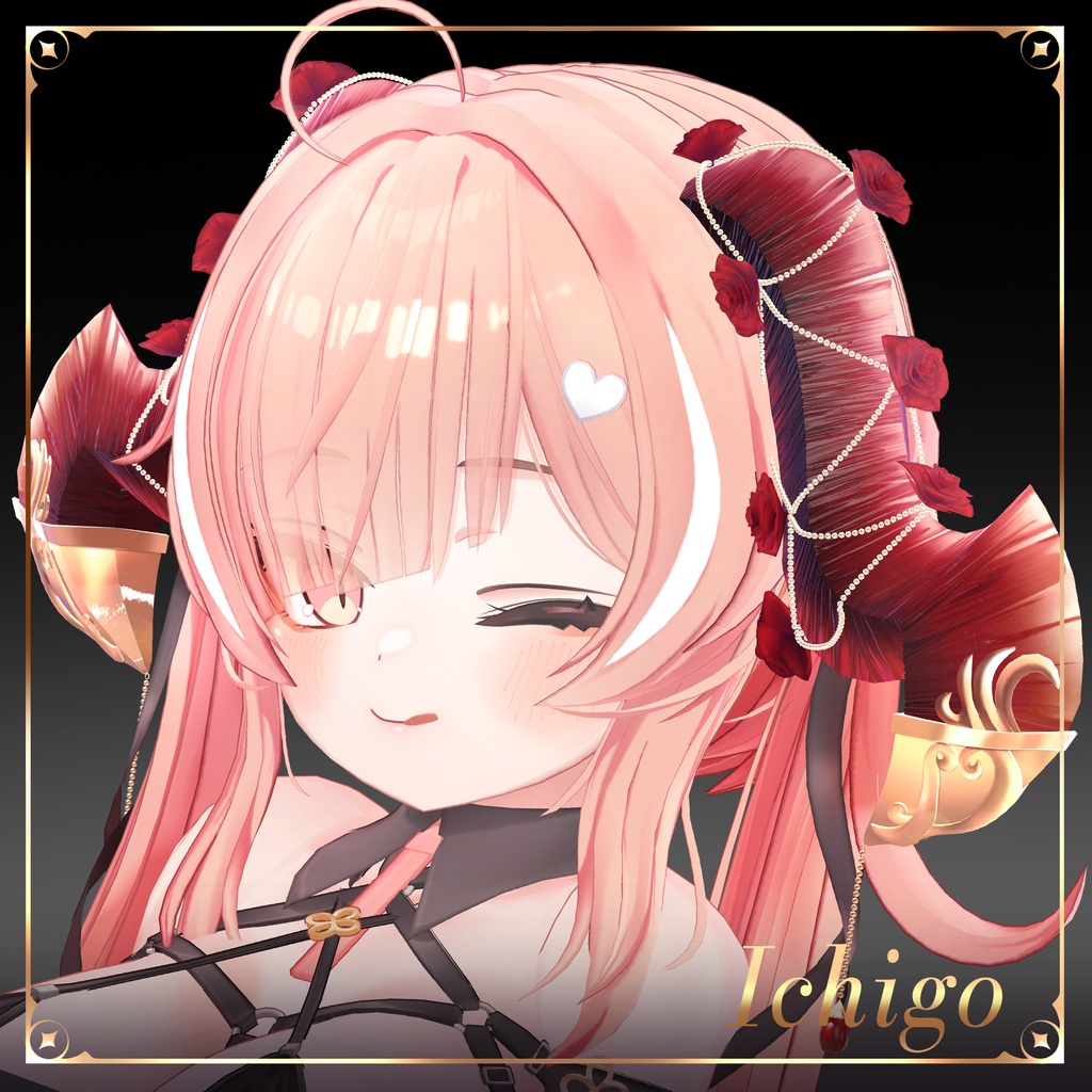 🌹リリース記念セール🌹Regalia Horns -Rosaria- ロザリア
