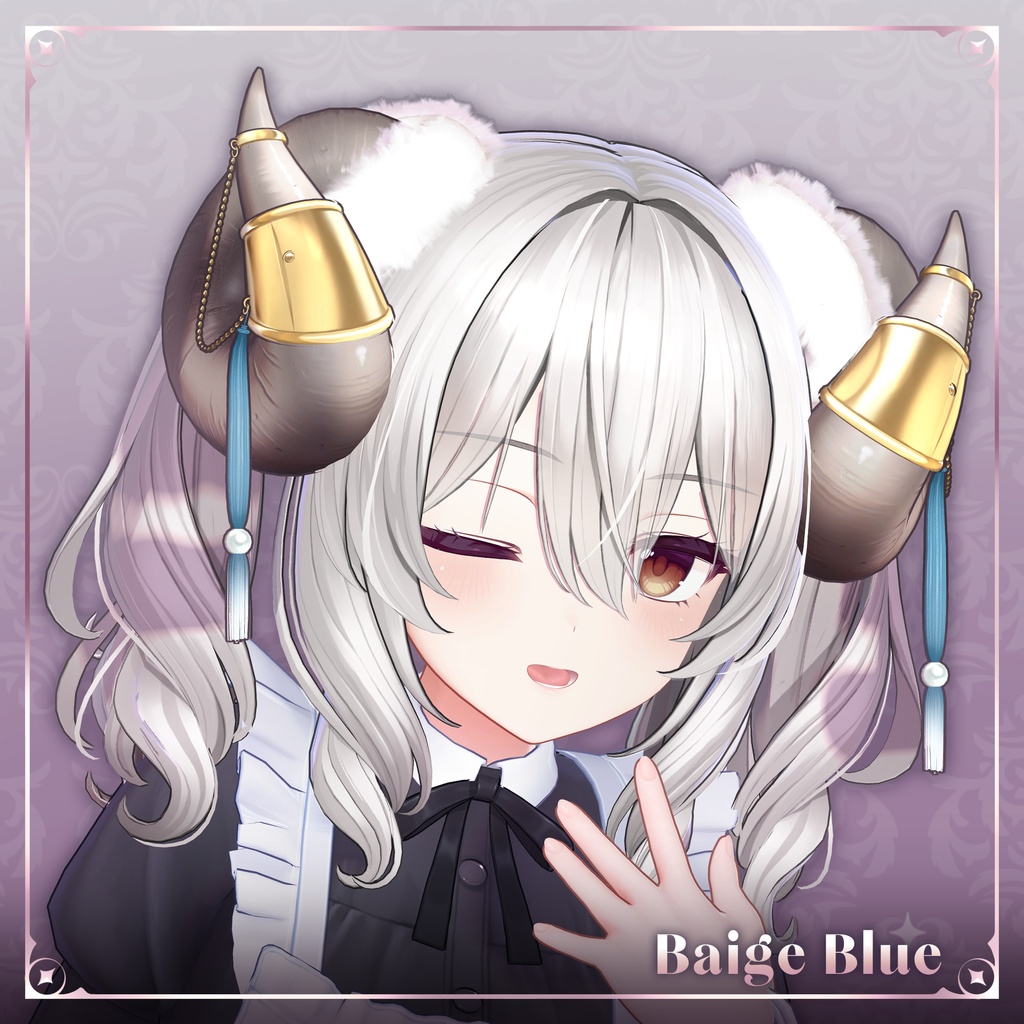 🐐リリース記念セール🐐Regalia Horns -Edelweiss- エーデルワイス
