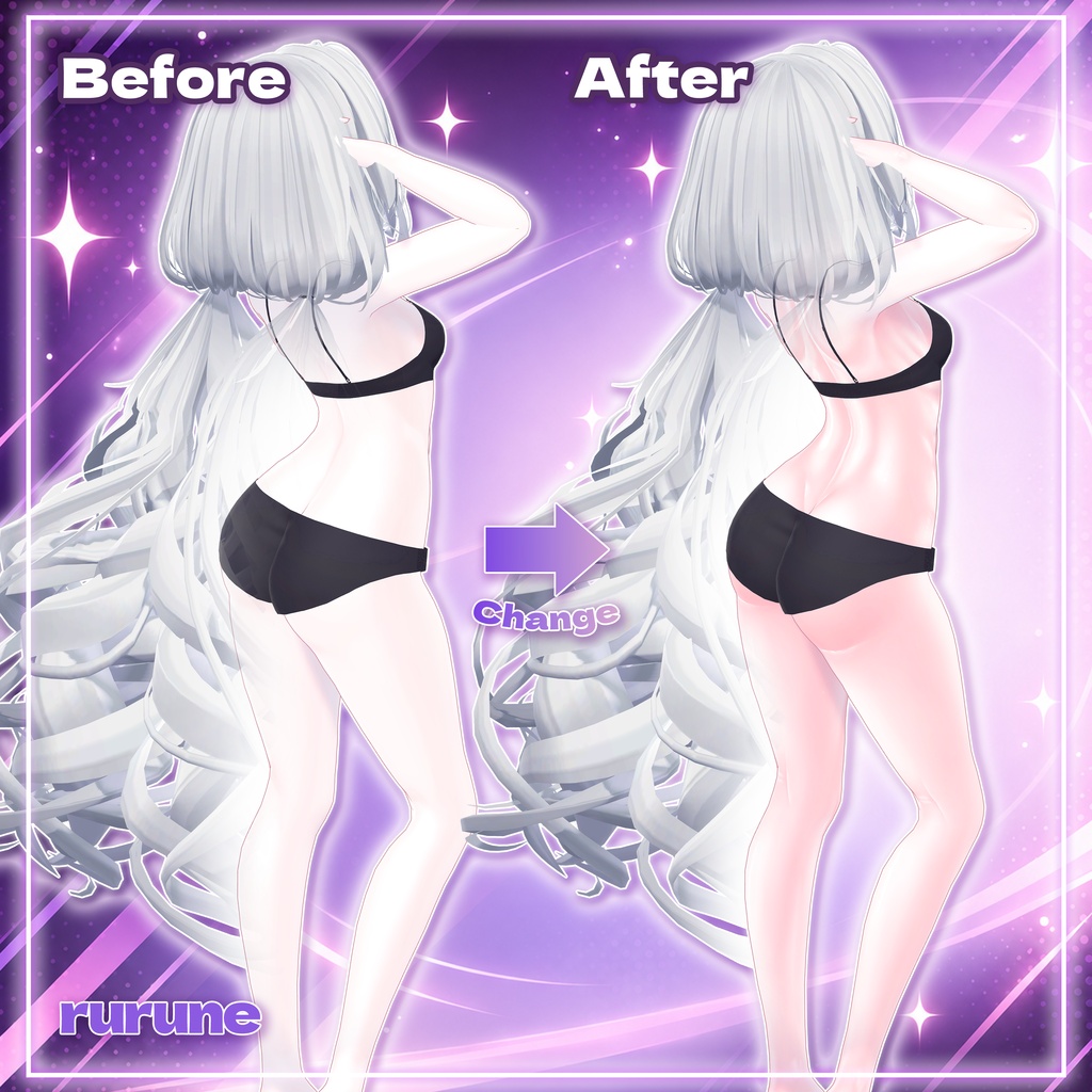ムキぱつスキン / Mukipatsu Skin - たくましく盛れる筋肉系肌テクスチャ -