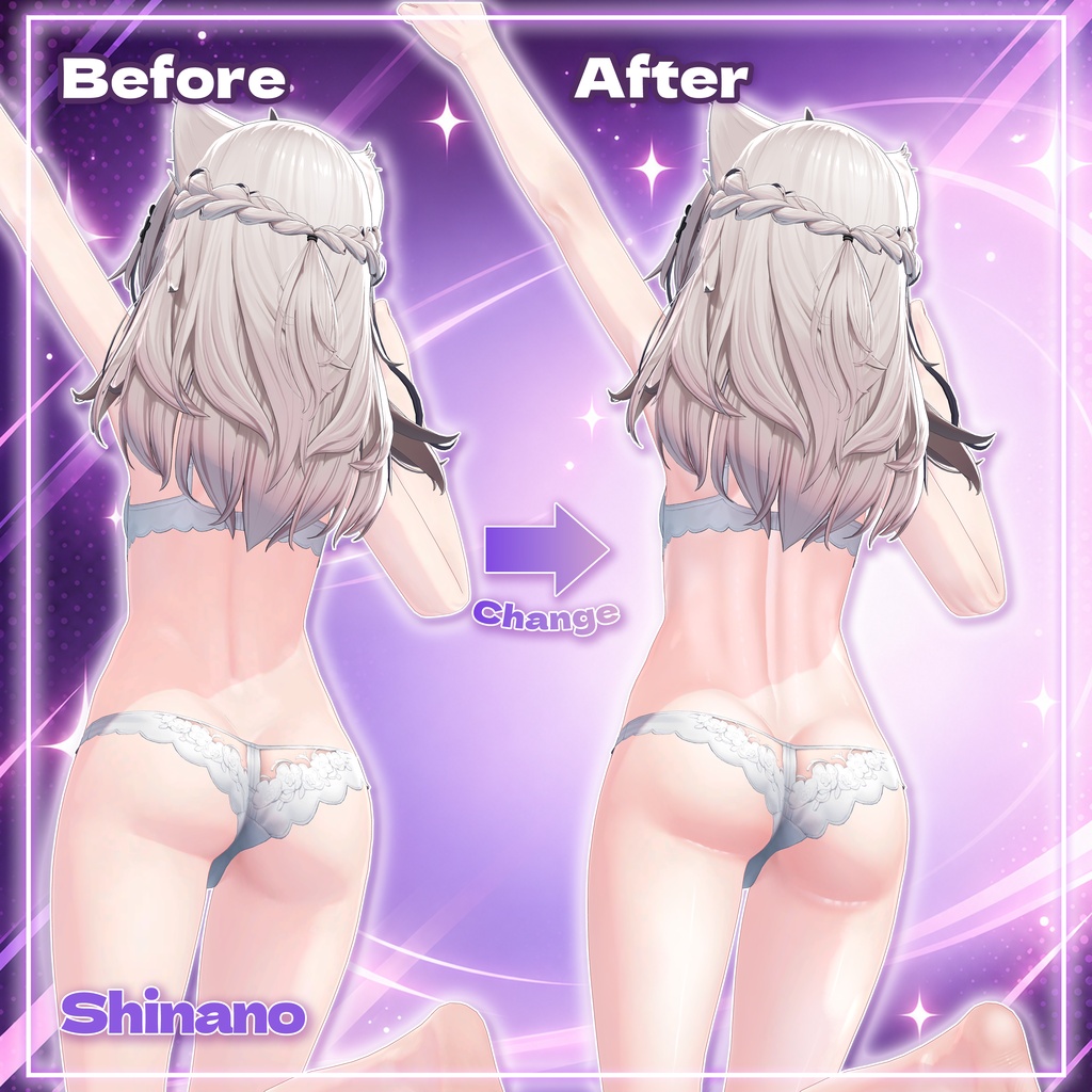 ムキぱつスキン / Mukipatsu Skin - たくましく盛れる筋肉系肌テクスチャ -