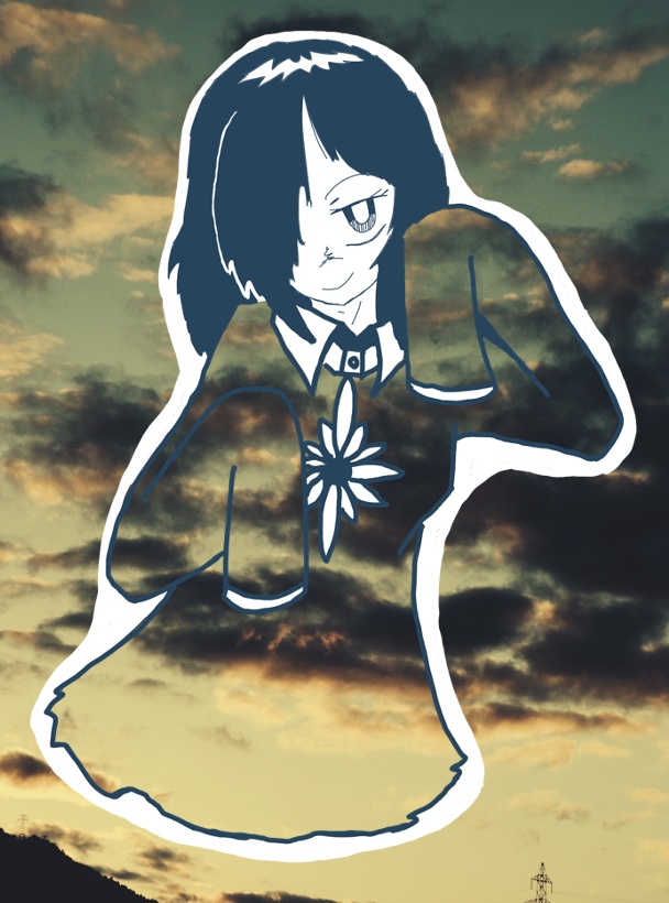 夏躯ちゃんアクリルキーホルダー