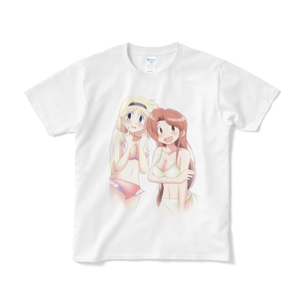 早苗＆ユリーカ　Tシャツ（ホワイト）