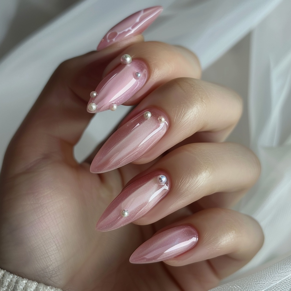 🌸【ネイルデザイン参考】ピンクのちゅるんネイル11点セット💅vol.1