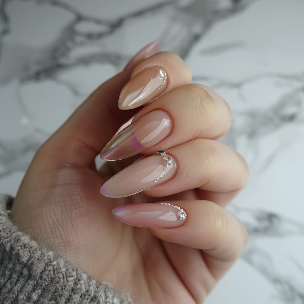 💎【ネイルデザイン参考】ピンクちゅるん×キラキラリボン&ビジューデザインネイル11点セット💅vol.3