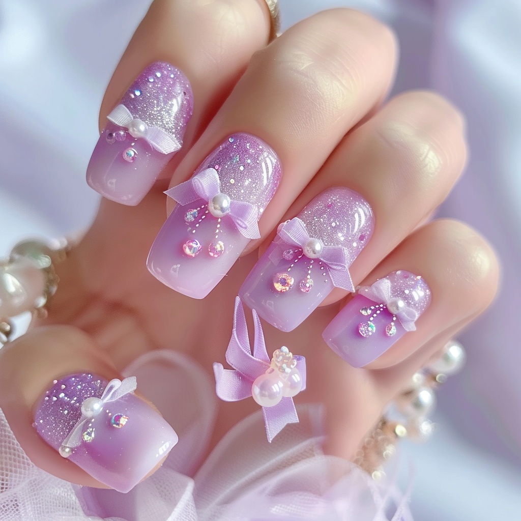 🌈【ネイルデザイン参考】ゆめかわネイル11点セット 🎀🦄