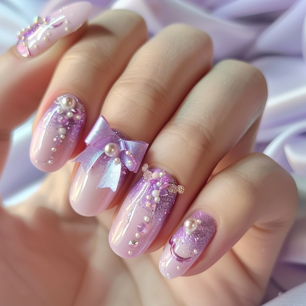 🌈【ネイルデザイン参考】ゆめかわネイル11点セット 🎀🦄