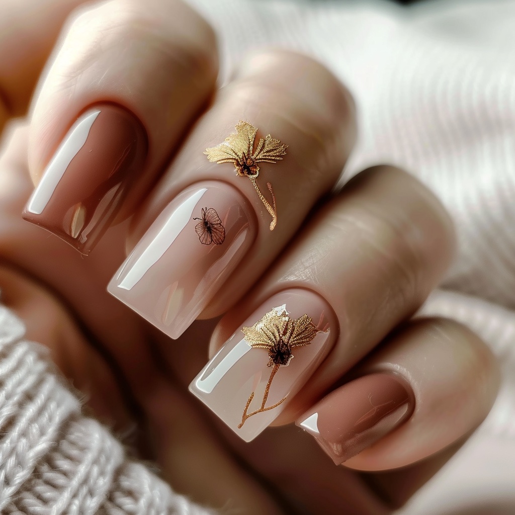 🌹【ネイルデザイン素材】Antique Rose Nail|アンティークローズのネイルデザイン15点セット🌹