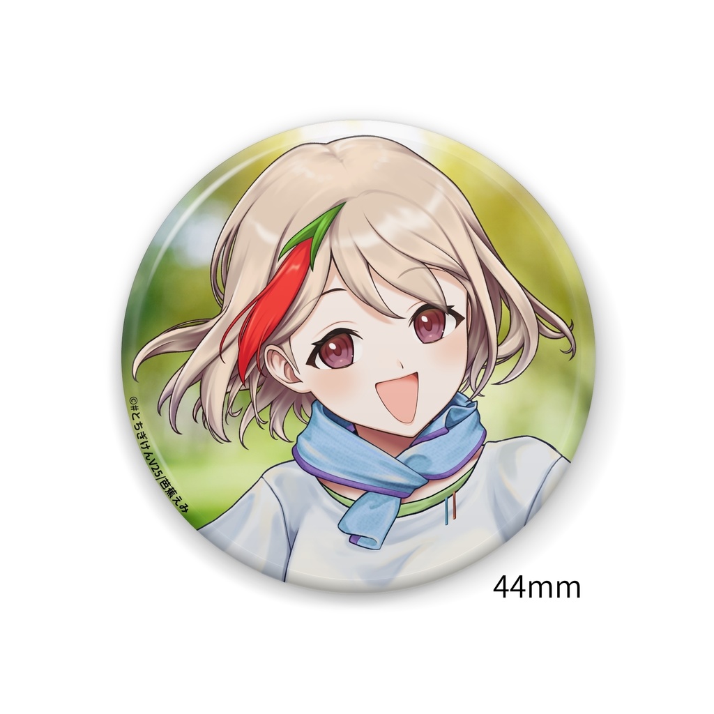 おいでよ牧場へ!カウガールえみ 缶バッジ(76mm/44mm)