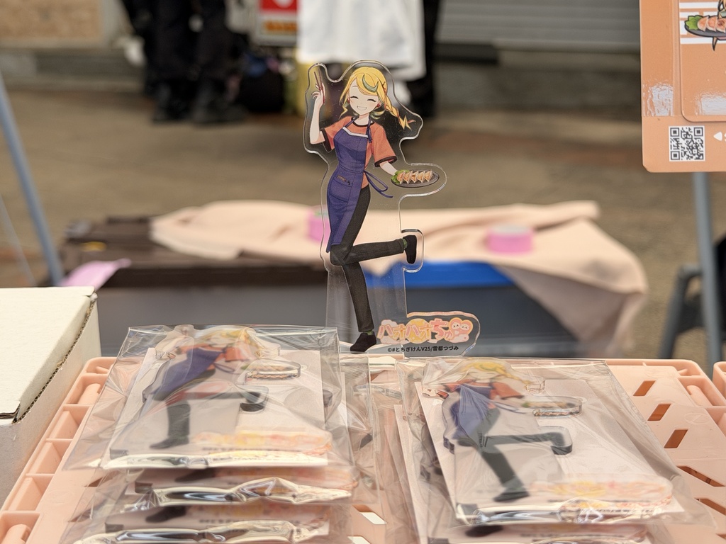 『ハオハオちゅ♡』雷都つづみアクリルスタンド100mm
