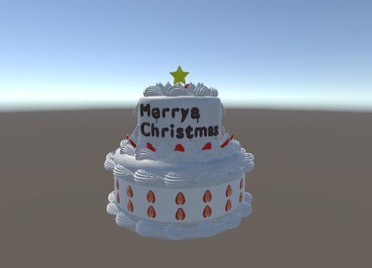 豪華クリスマスケーキ