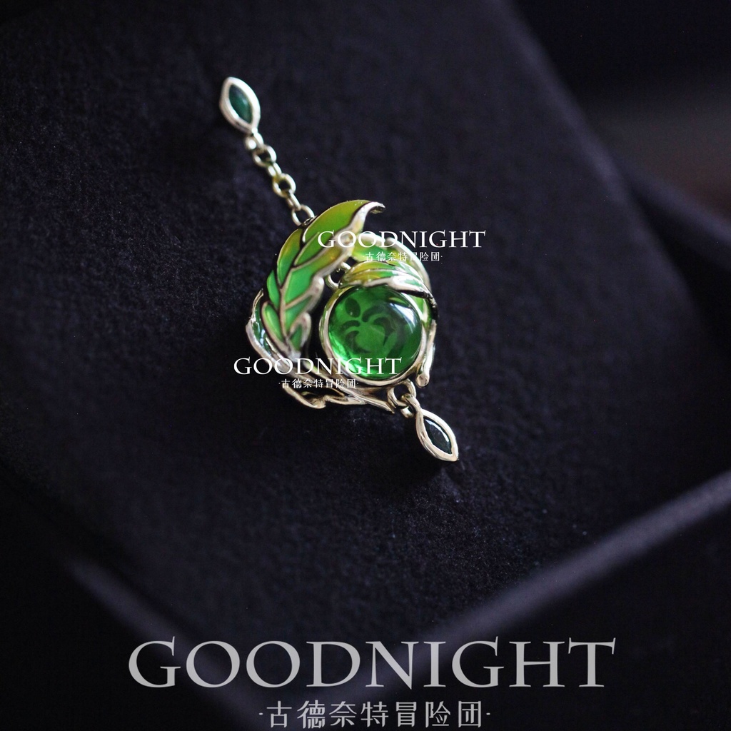 草神の瞳 ネックレス ピアス 925シルバー