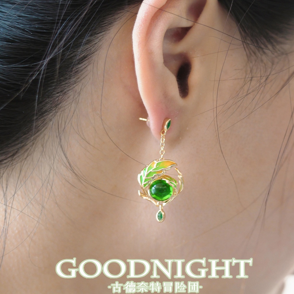 草神の瞳 ネックレス ピアス 925シルバー