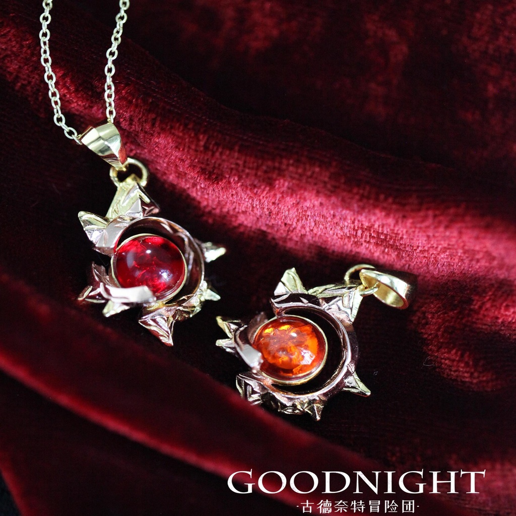 炎神の瞳 ネックレス 925シルバー