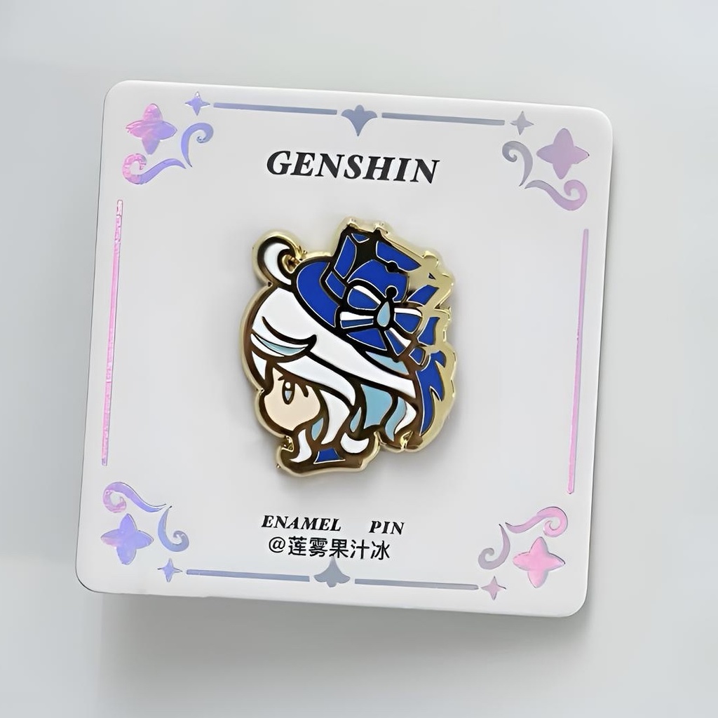 原神　フリーナ　ピンバッジ